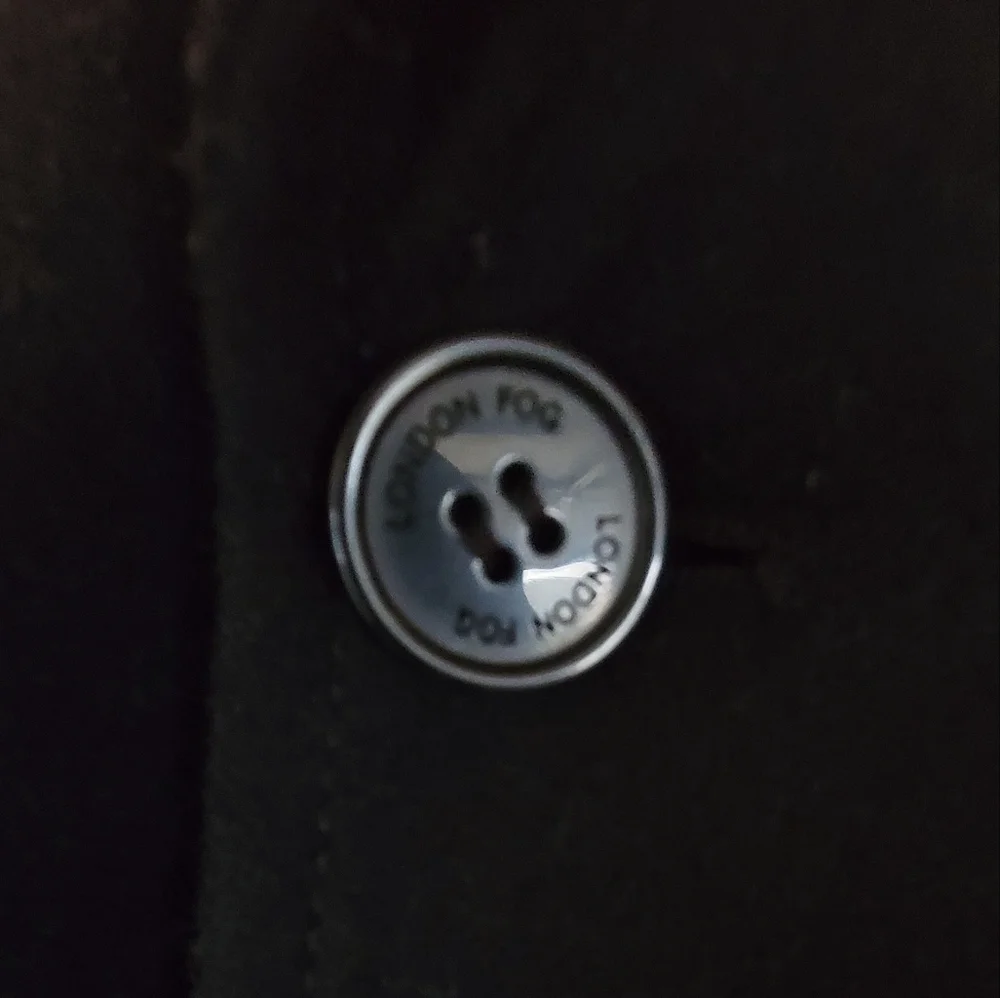 LONDON‎ FOG Amity Wool Blend Car Coat sz 2XB